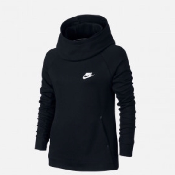 Nike Other - Nike Tech Girls Funnel Neck Hoodie 679215